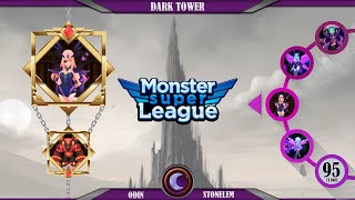 Monster Super League MSL  Dark Tower 95F Allmother Odin [upl. by Buxton]