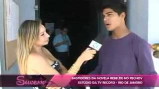 Bastidores de Rebelde  Programa Sucesso TV Cidade afiliada Rede Record em São LuísMA Parte 2 [upl. by Ibrahim]