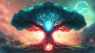 ÁRBOL DE LA VIDA  639HZ  528HZ  963HZ  ATRAE SUERTE Y AMOR MEDITACIÓN CURATIVA DEL CHAKRA RAÍZ [upl. by Erialc]