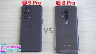 OnePlus 9 Pro vs OnePlus 8 Pro SpeedTest and Camera Comparison [upl. by Elledoj352]