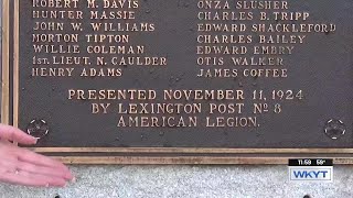 Lexington marks Veterans Park monument’s 100th birthday [upl. by Hedvige860]