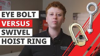 Understanding Eye Bolts and Swivel Hoist Rings [upl. by Gabrielli]