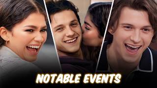 Tom Holland and Zendaya  Some notable events [upl. by Ahsaetal882]