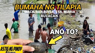 Pinagpiyestahan ang banye banyerang tilapia sa MACAIBAN RIVER STA MARIA BULACAN [upl. by Eelyek]