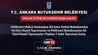 EMLAK İSTİMLAK DAİRESİ BAŞKANLIĞI  TamHisseli Taşınmazların Toplam 7 Adet Taşınmaz Satışı [upl. by Acisej]