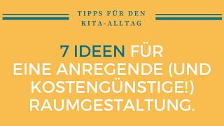 7 Tipps für eine anregende und kostengünstige Raumgestaltung [upl. by Aekerly]