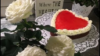 فاجئي زوجك💖💖💖 بكيكة القلب💖💖💖 سهلة و سريعة  💖💖💖 Herztorte 💖💖💖 Heart Cake [upl. by Nevear]