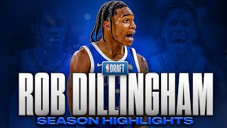 Rob Dillingham Season Highlights  Offense amp Defense  2024 NBA Draft [upl. by Eul356]