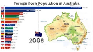 Largest Number of Immigrants Living in Australia [upl. by Ayerf587]