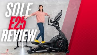 Sole E25 Elliptical Review  Powerful amp Affordable Cross Trainer [upl. by Raynata]