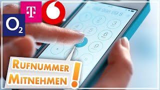 Rufnummer mitnehmen 📲 So gehts [upl. by Tybie]