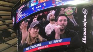 Taylor Kitsch at the New York Rangers [upl. by Filipe845]