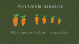 Gaspillage alimentaire III  La famille carotte 2ème prix concours FoodRightNow [upl. by Aihsatan]