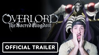 Ninjas MindBlowing Reaction to Overlord The Sacred Kingdom Trailer [upl. by Nywled194]