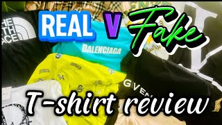 REAL V FAKE reviews Shirts [upl. by Petras]