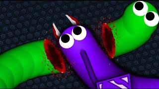 Slitherio AI 310000 Score Epic Slitherio Gameplay slitherio snakeio 198 SmashIO [upl. by Bibeau792]