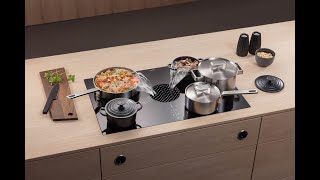 bora x pure hob with built in extractor [upl. by Ssilem]