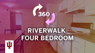 IUPUI HRL 360 Tour Riverwalk Four Bedroom Apartment [upl. by Altman435]