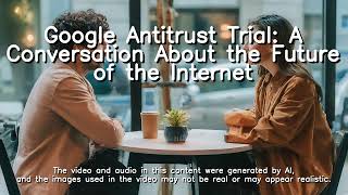 Google Antitrust Trial A Conversation About the Future of the Internet [upl. by Ebag]