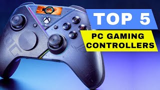 Top 5 Best PC Gaming Controller 2024 Review  All Budget PC Controllers On Amazon  Wireless amp Wired [upl. by Adnavoj]