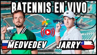 Daniil Medvedev vs Nico Jarry  Masters 1000 de Miami  Reaccion en VIVO [upl. by Naneik800]