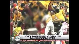 Deboto ng Nazareno inatake sa puso patay [upl. by Thunell]