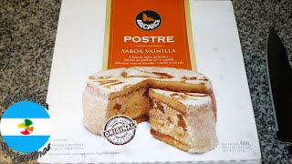 Balcarce Postre sabor Vainilla Congelado Torta  Vanilla flavored cream cake [upl. by Ogg]