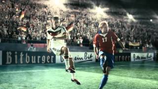 Bitburger Werbung  WM Online Spot 2014 [upl. by Nnylirehs]