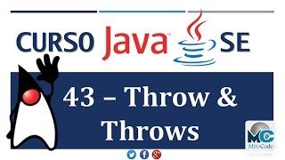 Tutorial Java SE  43 throw y throws [upl. by Celine815]