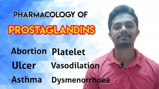 55 Pharmacology of Prostaglandins • தமிழில் • Vasanth Murugesan [upl. by Etezzil739]