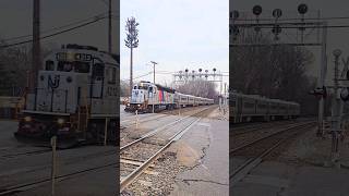 GP40PH2B 4212 With New Jersey Transit Train 1174 This Is A Suffern NY To Hoboken NJ Train 😃 [upl. by Jamie]