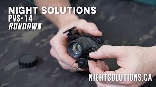 Night Solutions  PVS14 Rundown [upl. by Notgnilliw]