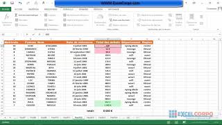 Tuto Excel Comment modifier les options de calculs [upl. by Eerahc]