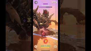 How to kill a 9 Star Radobaan with Dual Blades in Monster Hunter Nowmonsterhunternow mhnow shorts [upl. by Ahsennek]