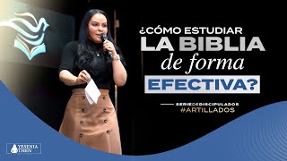 ¿Cómo Estudiar la Biblia de Forma Efectiva  Pastora Yesenia Then ► Serie ARTILLADOS [upl. by Annia]