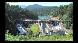 Time Lapse of Elwha River Dam Removals [upl. by Annalee179]