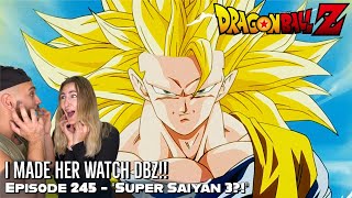 GIRLFRIENDS EPIC FIRST TIME REACTION TO GOKU BECOMING A SUPER SAIYAN 3 SSJ3 GOKU VS BUU DBZ Ep245 [upl. by O'Dell]