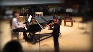 ABRSM Violin 20122015 Grade 7 B1 Moszkowski Spanischer Tanz played by Andrew Lai [upl. by Labotsirc]