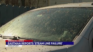 Kingsport Community reacts to Eastman steamline failure  Debris [upl. by Nerret]