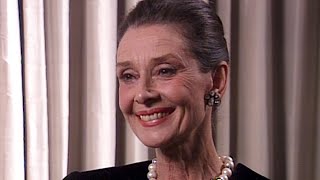 Legendary actress Audrey Hepburn sits down for 1on1 interview [upl. by Yecac722]