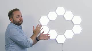 How to Install Govee Glide Hexa Light Panels [upl. by Vial815]