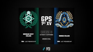 GPS 2020 Round 6 Brisbane Boys College vs St Josephs Nudgee College [upl. by Ayahs]