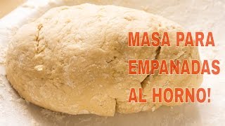 Masa para empanadas al horno  recetas de cocina [upl. by Stetson]