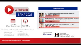 WEBINAR “Hipertensión Arterial Resistente” [upl. by Lazaro]