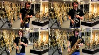 Cee Lo Green  Forget You  Alto Tenor Baritone Saxophone [upl. by Alleira32]