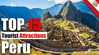 Top 15 Tourist Attractions in Peru 34 [upl. by Acinnej660]