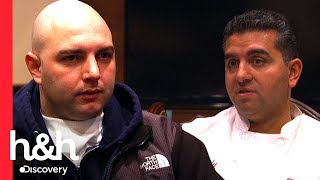 Perdedor de El desafío de Buddy pide trabajo en la pastelería  Cake Boss  Discovery HampH [upl. by Lloyd]