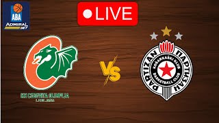 🔴 Live Cedevita Olimpija vs Partizan  Live Play By Play Scoreboard [upl. by Aicenra]