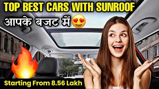 Top 5 Cheapest Sunroof😍Cars Under 10 Lakh in india🔥Top 5 Affordable Sunroof Cars Under 10 Lakh 2024 [upl. by Willdon]