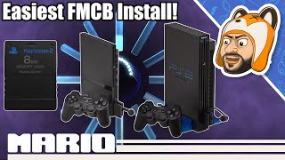 The Easiest Way to Install FreeMCBoot on a PS2 Using FreeDVDBoot  FMCB amp OPL Setup [upl. by Atnas]